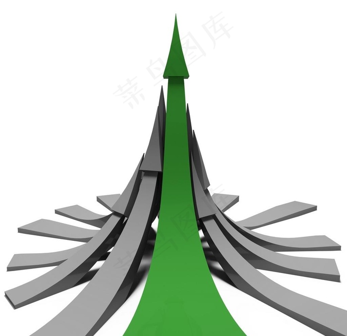 3D箭头图片