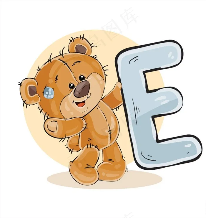 熊图片ai矢量模版下载