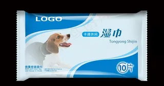 宠物湿巾包装（平面图）图片