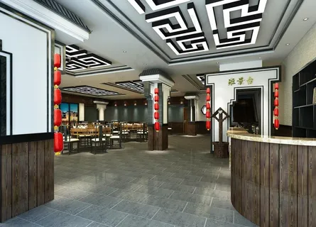 中式饭店装修图片 中式饭店装修图片