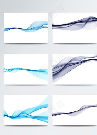 时尚线条 科技线条 波浪线条图片