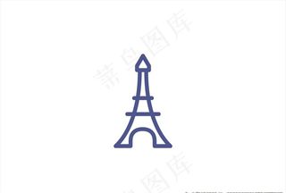 埃菲尔铁塔图标图片