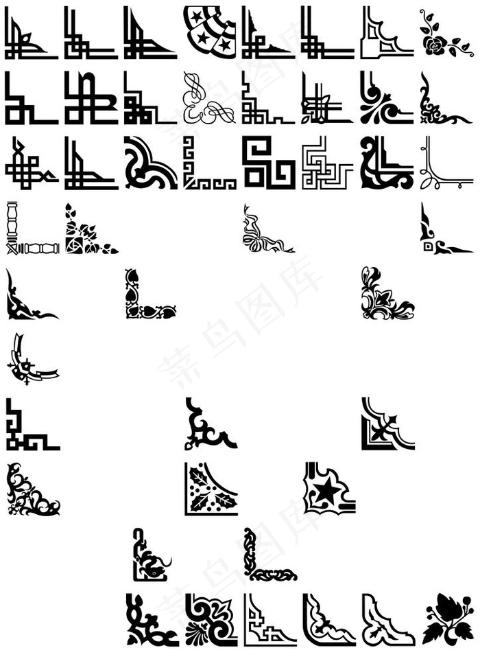 角花图片(3657X5180(DPI:600))psd模版下载