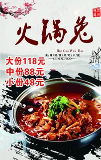 火锅兔展板图片 火锅兔展板图片