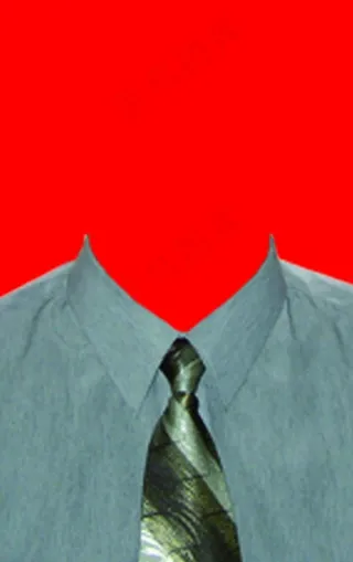 男士西装证件照图片