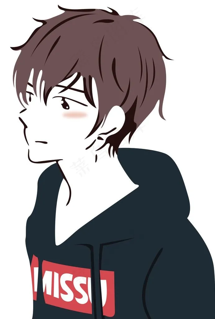 卡通漫画潮牌男女图案图片