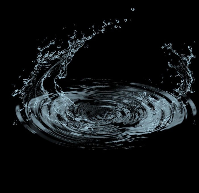 水波素材图片