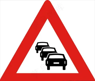 交通图标系列  车辆排队图标图片