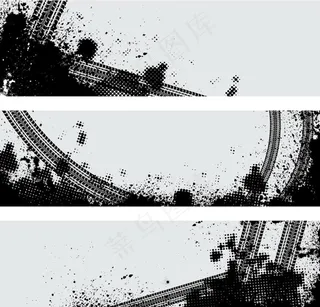 汽车轮胎印痕图片