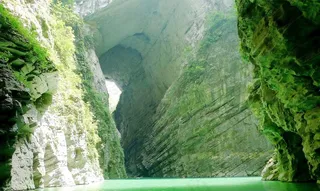 黔江蒲花暗河图片