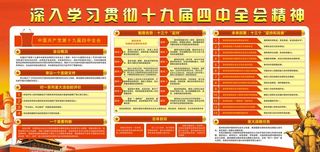 党建  十九届四中全会 精神图片