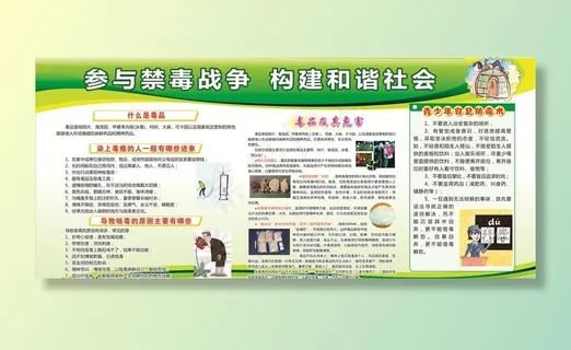 参与禁毒战争 构建和谐社会图片