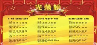 红色展板 红色光荣榜红色背景图片