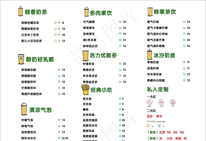 灯箱片图片cdr矢量模版下载