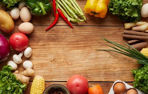 精致的蔬菜食材图片