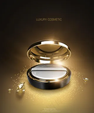 高端化妆品海报图片