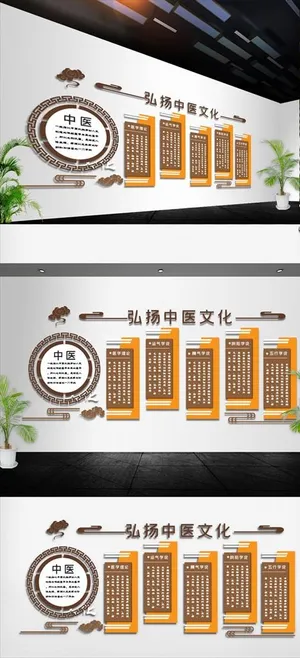 中医文化墙图片