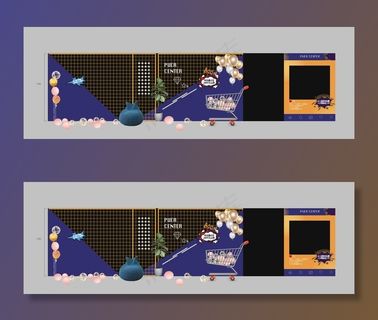 网红拍照墙图片