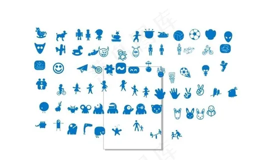 儿童玩具图标图片