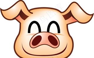 猪头 卡通猪图片