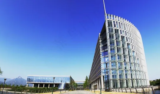 西工大新校区图书馆全景图片 西工大新校区图书馆全景图片