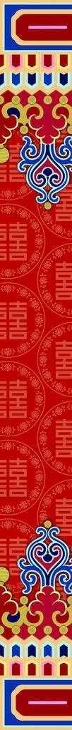 中式柱子图片psd模版下载