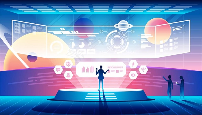 未来科技图片ai矢量模版下载