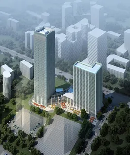 大楼俯视效果图图片