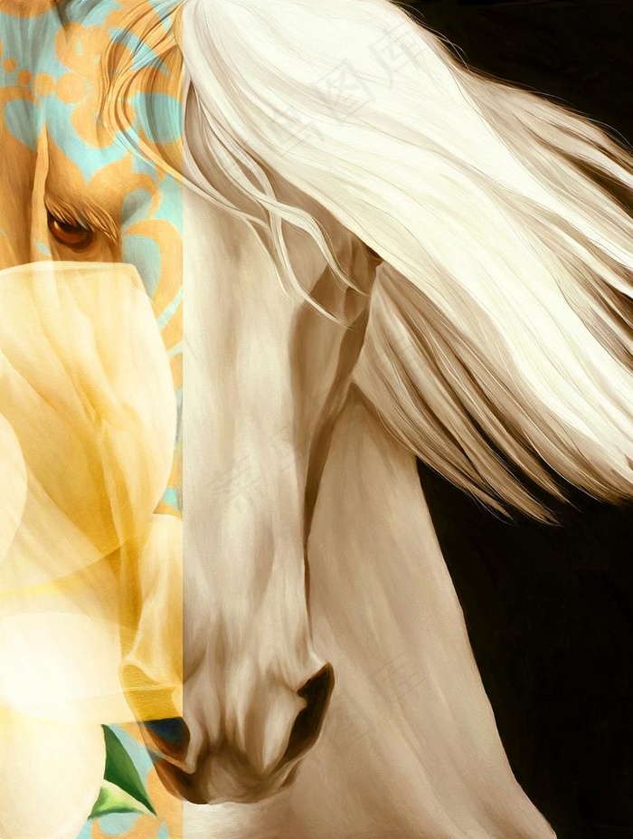 客厅装饰画图片