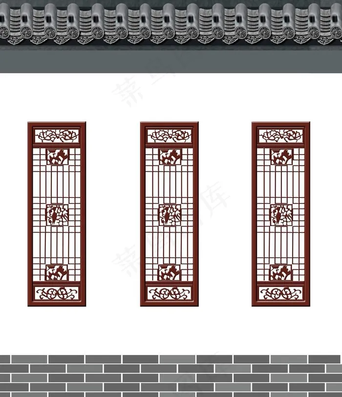 徽派传统建筑图片(14457X17348(DPI:72))psd模版下载