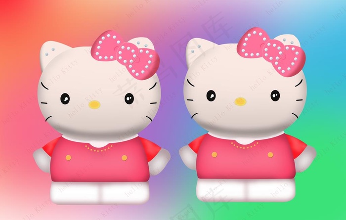 hello kitty猫图片(3543X2362(DPI:300))psd模版下载