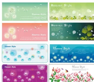 蒲公英 四叶草 花卉图片