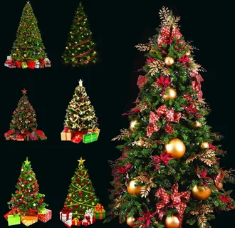 圣诞节圣诞树图片