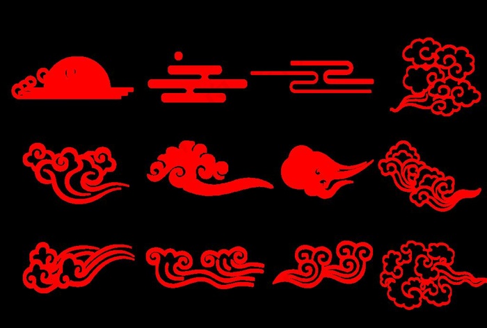 祥云元素图片