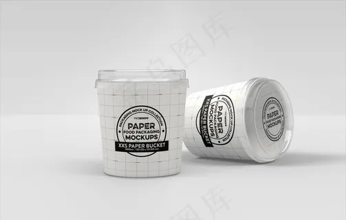 饮品包装杯样机图片