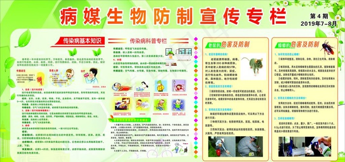 病媒生物防制宣传栏图片