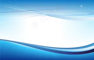 蓝色动感线条图片