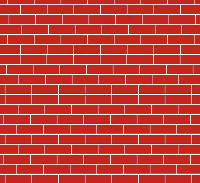 红砖墙效果图图片