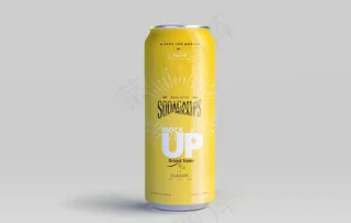 易拉罐样机图片