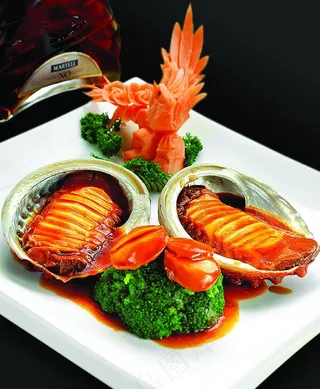 红烧大鲍鱼图片