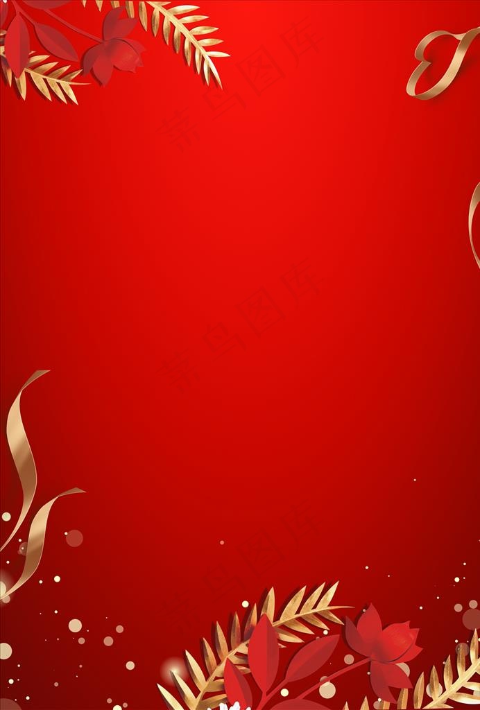 红色海报背景 促销背景图片