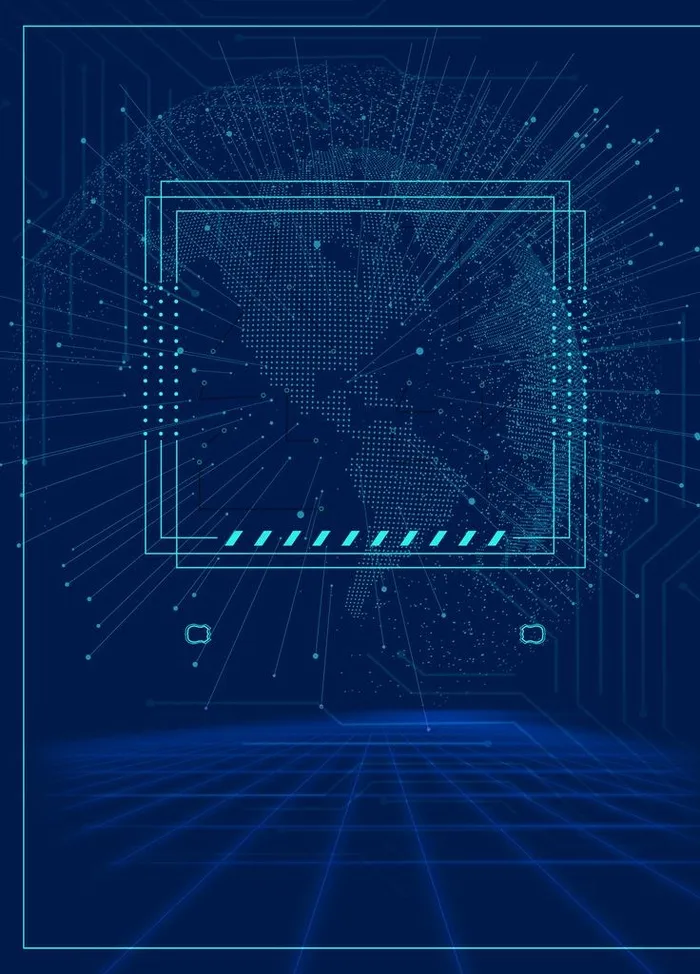 商务科技点阵背景图片psd模版下载