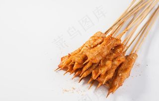 鸡肉小串图片