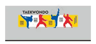 跆拳道文化墙图片