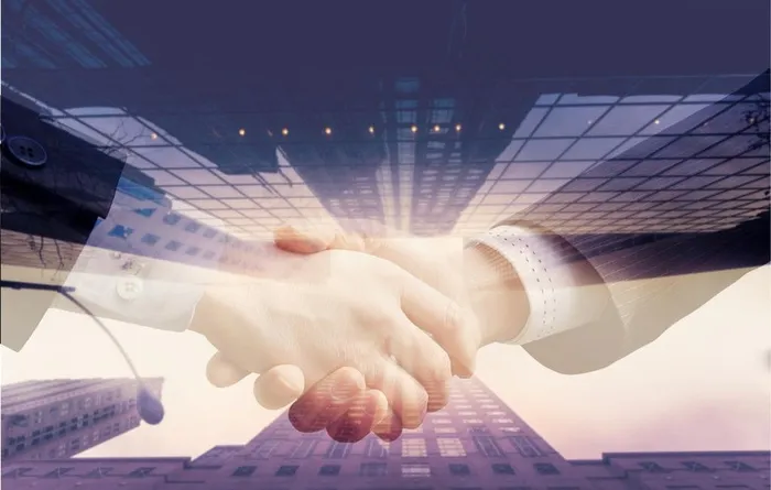 合作共赢背景图片