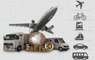 飞机 空运 物流 火车  物图片