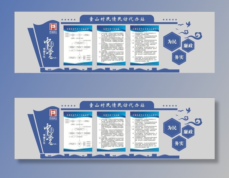 代办流程 制度造型  制度牌图片cdr矢量模版下载