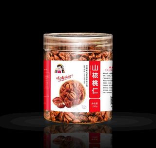 核桃仁包装盒效果图设计标签设计图片