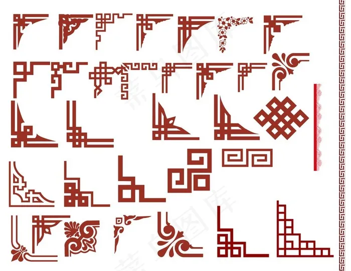 中式花边图片(10273X8272(DPI:200))psd模版下载