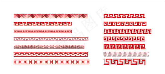 中国中式花边图片cdr矢量模版下载